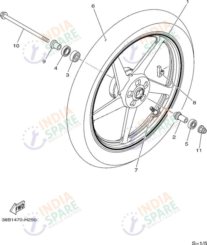 FRONT WHEEL